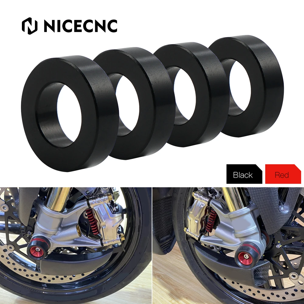 Motorcycle Aluminium Front Brake Caliper Spacers Kit for Ducati Monster 1200 S 2014-2020 2021 Multistrada 1200 1260 S Pikes Peak