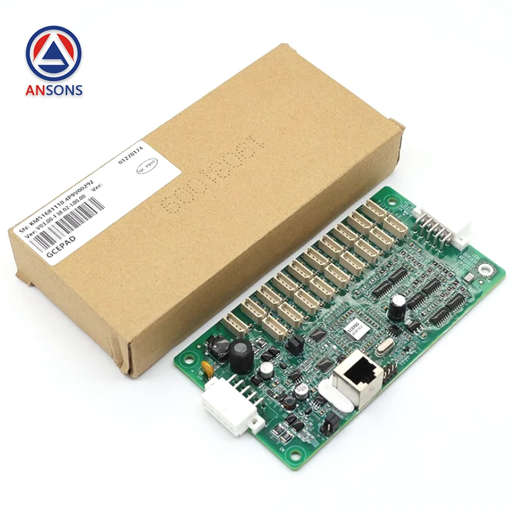 

KM516861110 GCEPAD GiantKONE Elevator Car Command PCB Communication Board Ansons Elevator Spare Parts