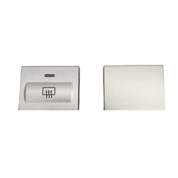 Silver Color for Ford Focus Rear Gear Heating Switch Defrost Windshield Defogging Button 1PCS
