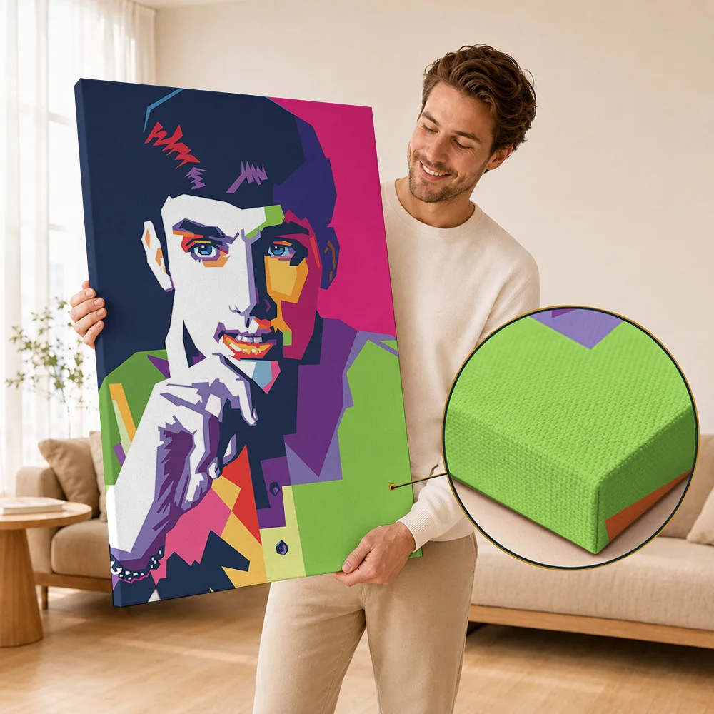 George Best Northern Irish Football Player Framed Canvas Posters Customized Photo Wall Art For Bedroom Or Entertainment Room