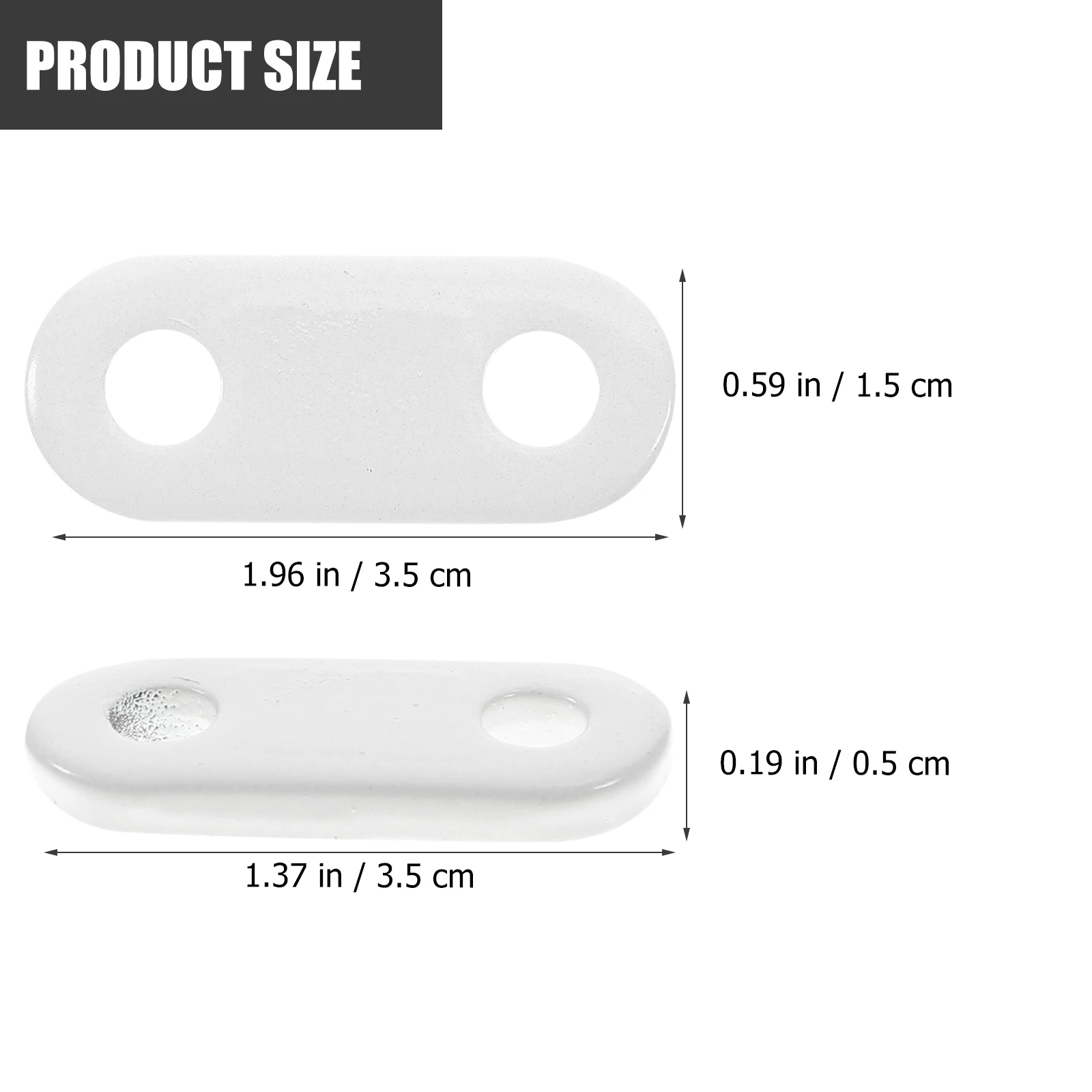 

12 Pcs Iron Curtain Weights Heavy Duty Outdoor Drapery Bottoms Shower Dress Counterweight Hold Down Accessories