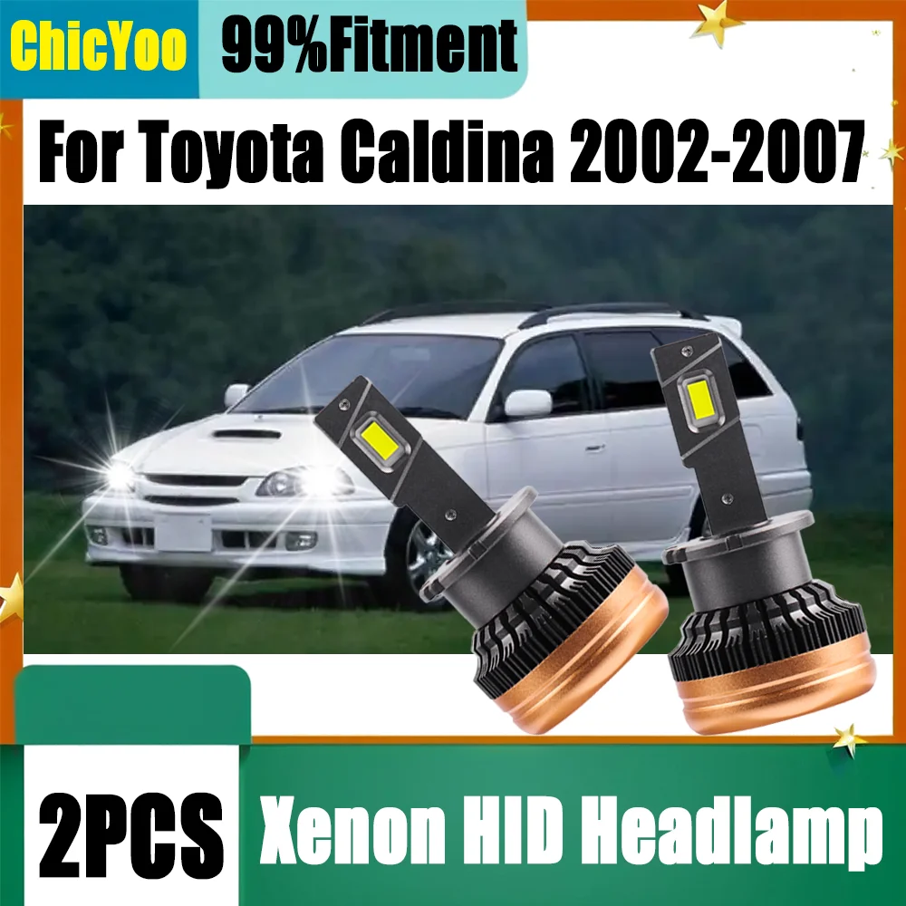 

6000K Super Bright White 120W D2S HID Headlight Bulbs Auto HID Xenon Headlamps For Toyota Caldina 2002 2003 2004 2005 2006 2007