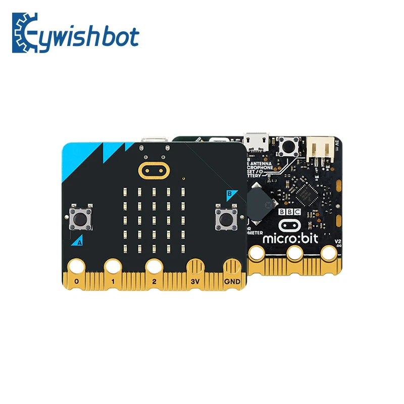 BBC Micro:Bit V2.2 Microbit Development Board Education Programm Learning Kit for School DIY Project steam