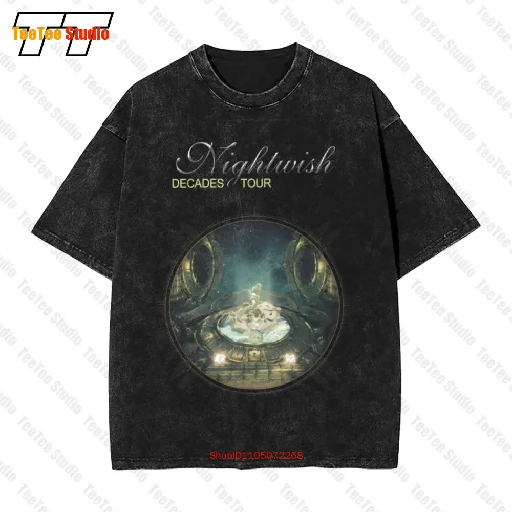 Nightwish Decades Tour Dates Vintage Oversized T-Shirt PQ8B