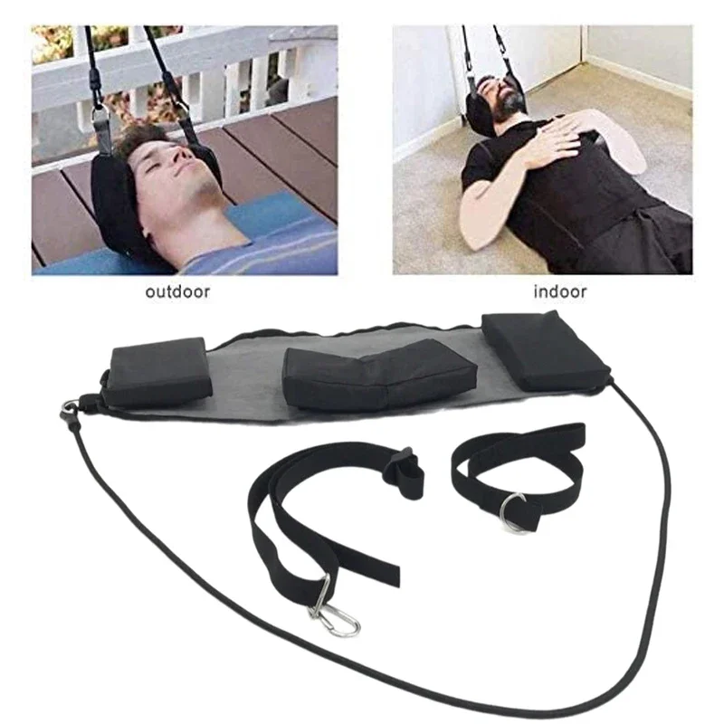 

Neck Stretcher Hammock Stand For Neck Traction Massager Cervicales To Reduce Neck Pain Relief Relaxation With Free Eye Mask