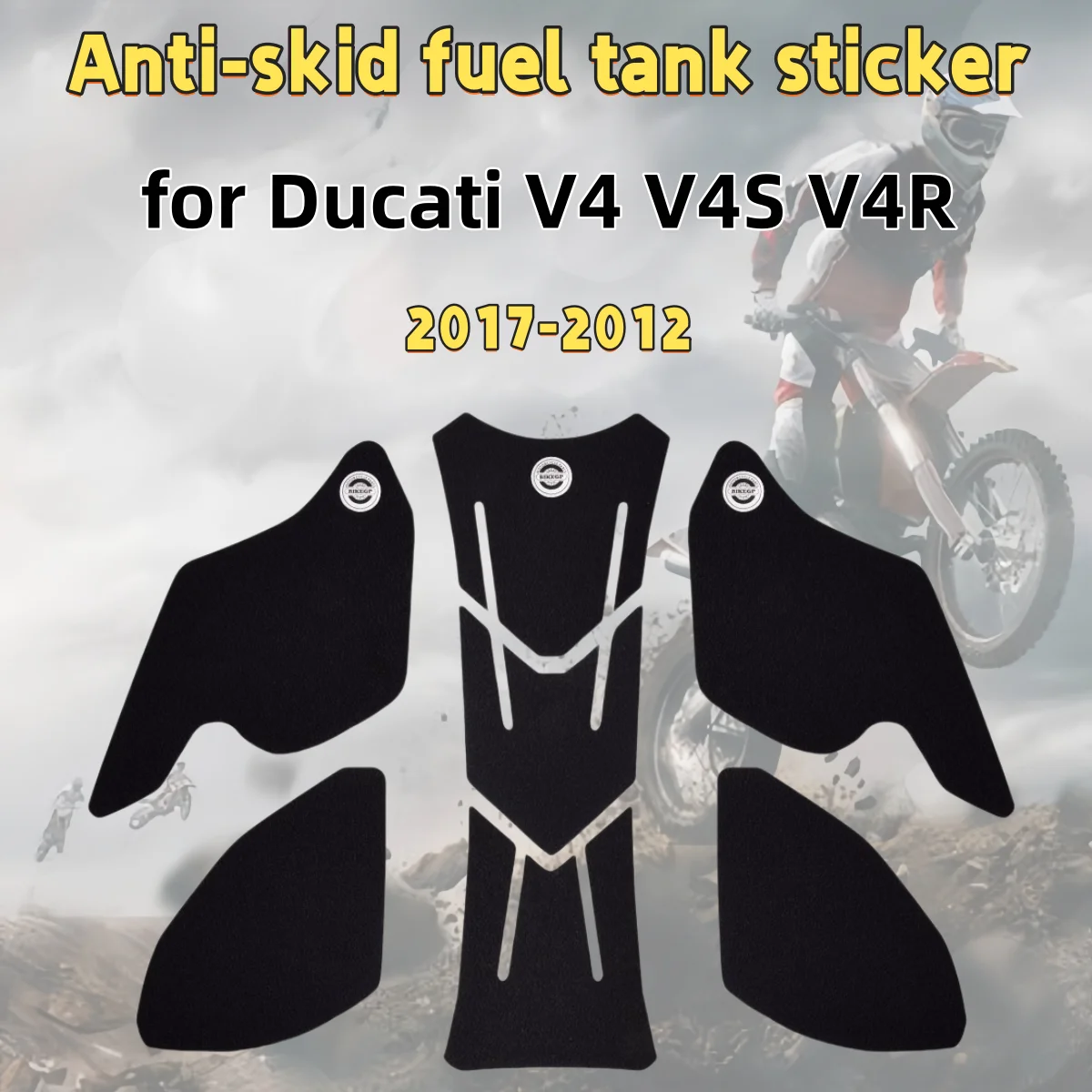 

for Ducati V4 V4S V4R 2017-2022 motorcycle fuel tank sticker fishbone sticker body protection Ducati V4 V4S V4R