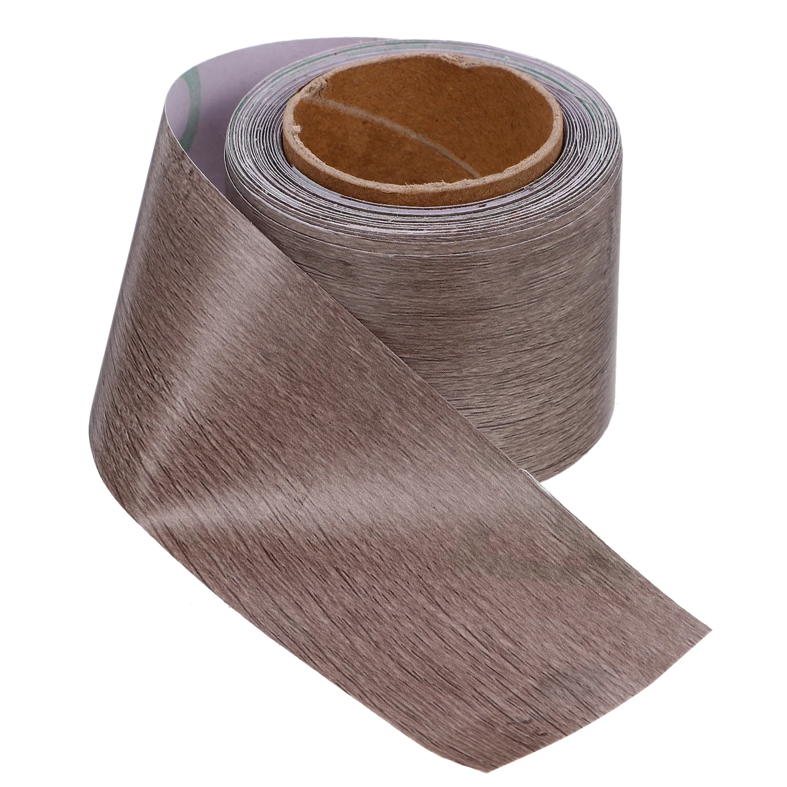 1 rollo de cinta autoadhesiva para rodapié de grano de madera, moldura de Base de pared para pelar y pegar, decoración para dormitorio, baño y cocina