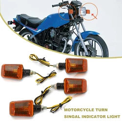 For Honda CB 650 900 Shadow 750 Suzuki GS 450 550 750 Yamaha XJ XS 250 4/8 Pcs Universal Motorcycle Turn Singal Indicator Light