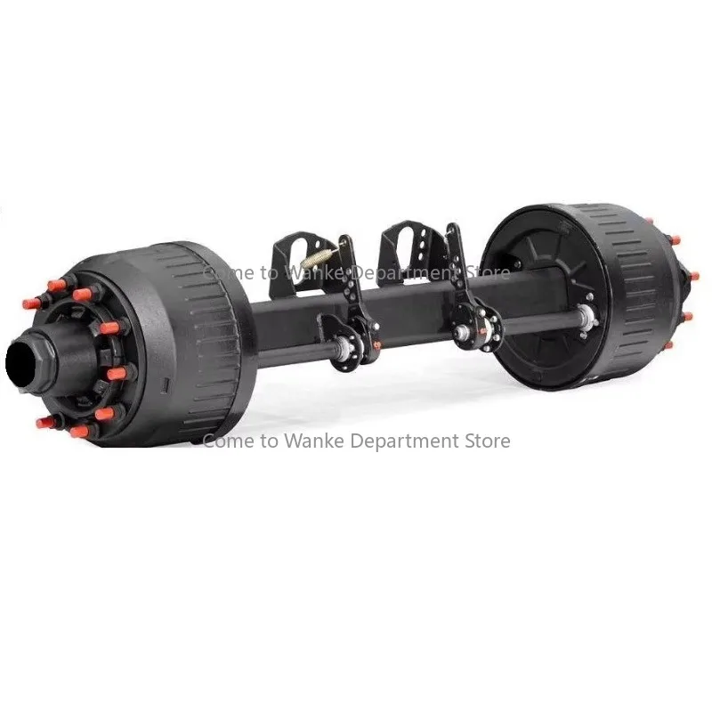 

German Type Axles 14T Square Beam 1840MM Inboard Drum Axle for Semi Trailer
