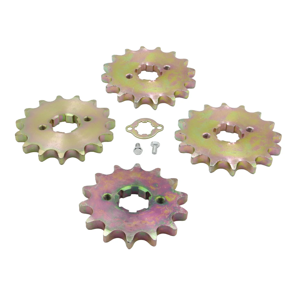 ATV GY6 Kart 530-25mm 13T 14T 15T 16T Gearbox Transport Pinion Sprocket Suitable for 530 Chain GY6 250cc 150CC 200CC Motorcycle