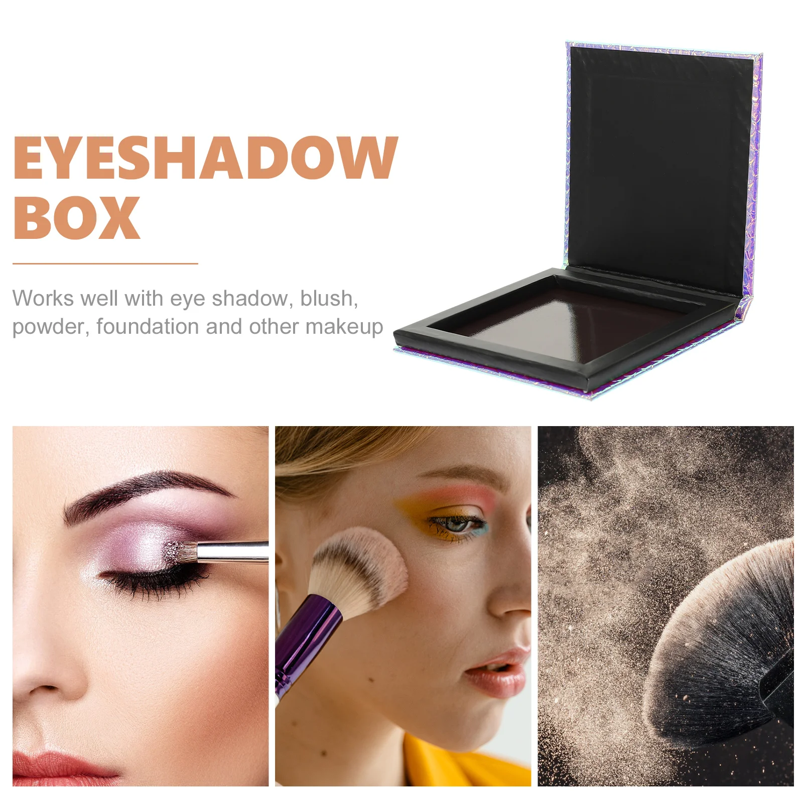 Empty Eyeshadow Palettes: Portable Makeup Palettes for Travel Home and Professional Beauty Shop Use Durable and Convenient