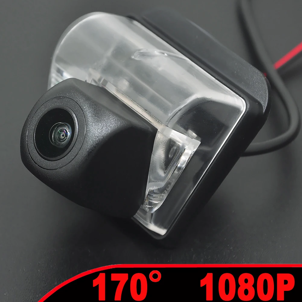 HD AHD 1080P Fisheye Car Reverse Backup Rear View Night Vision Reversing Camera For Mazda3 CX-5 CX-7 CX-9 Mazda 3 Mazda 6