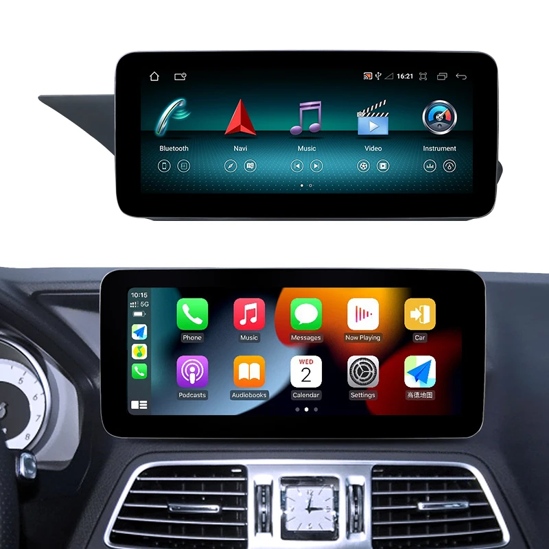 

12.3/10.25Inch Android 13 8 Core Car DVD Player Radio Carplay Navigation Screen E Class W212 W213 2009 -2015
