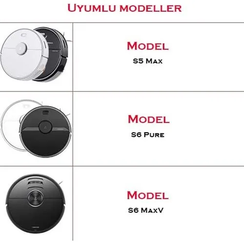 IBrush Roborock S5 Max Compatible, Ensemble de 6 Pièces