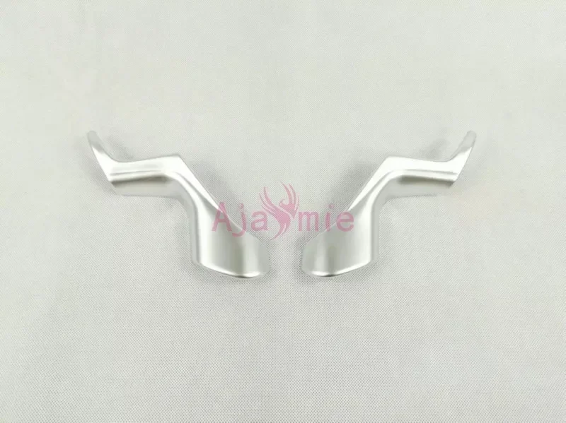 Interior Steering Wheel Cover For Toyota LC Land Cruiser 200 2016-2018 Sticker Trim Frame Panel Chrome Car Styling Accessories