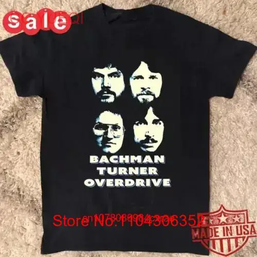 New Bachman Turner Overdrive Band Member For Fans S 5XL T Shirt 1LU659 long or short sleeves