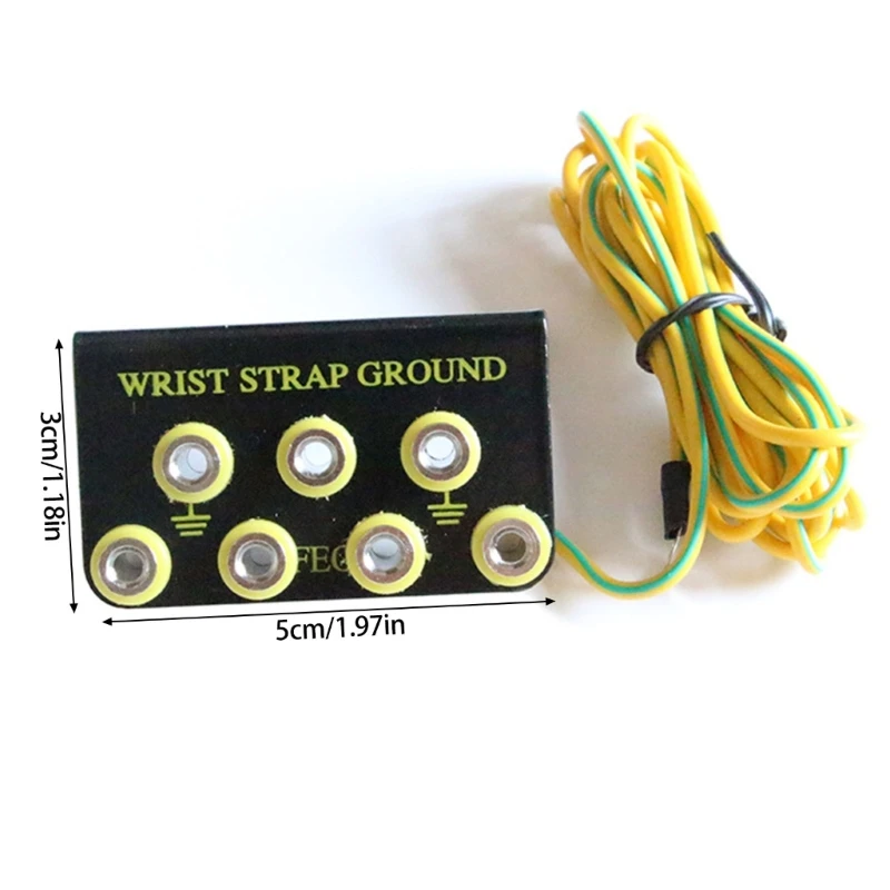 L على شكل جهاز عمل مضاد للأرضية ، مساحة عمل موصلة ضرورية للسلامة #6