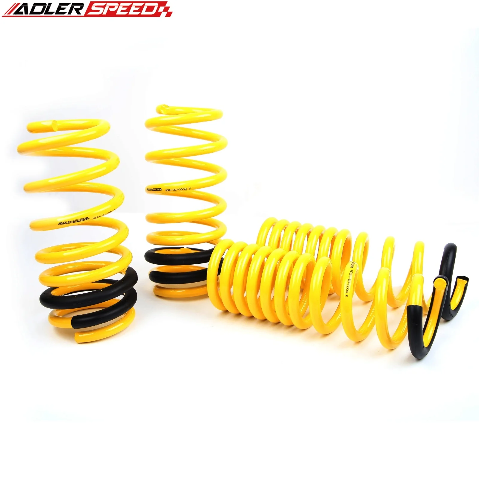 

4PCS ADLERSPEED Front & Rear Lowering Springs For Dodge CHARGER R/T RWD 2011-2019 F1.2" R1.4"