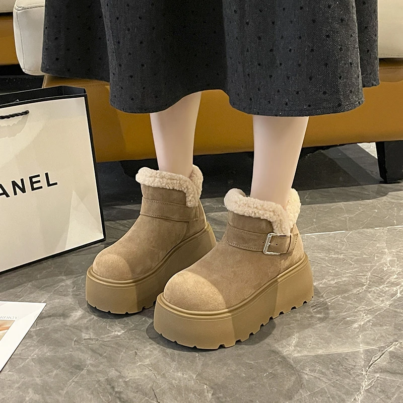 

Lady Boots Australia Shoes Boots-Women Winter Footwear Snow 2024 Padded Elegant Ankle Casual Leisure Elegant Woman Boots Boots-W