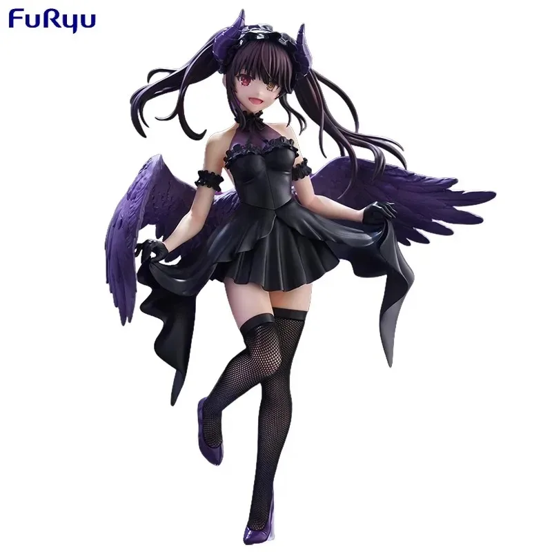 

FuRyu DATE ALIVE IV BiCute Dark Tokisaki Kurumi Little Devil Ver. ПВХ аниме фигурки модель коллекция игрушек