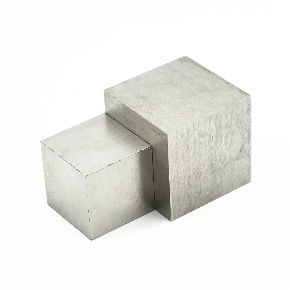 Tungsten Cube W Block High Purity 99.999% 5N Hard Element Metal Simple Substance High Temperature Resistance