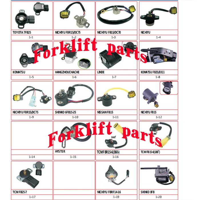 Electric forklift parts for TOYOTA 7FB10-30 steering wheel assembly 45110-23320-71 high quality