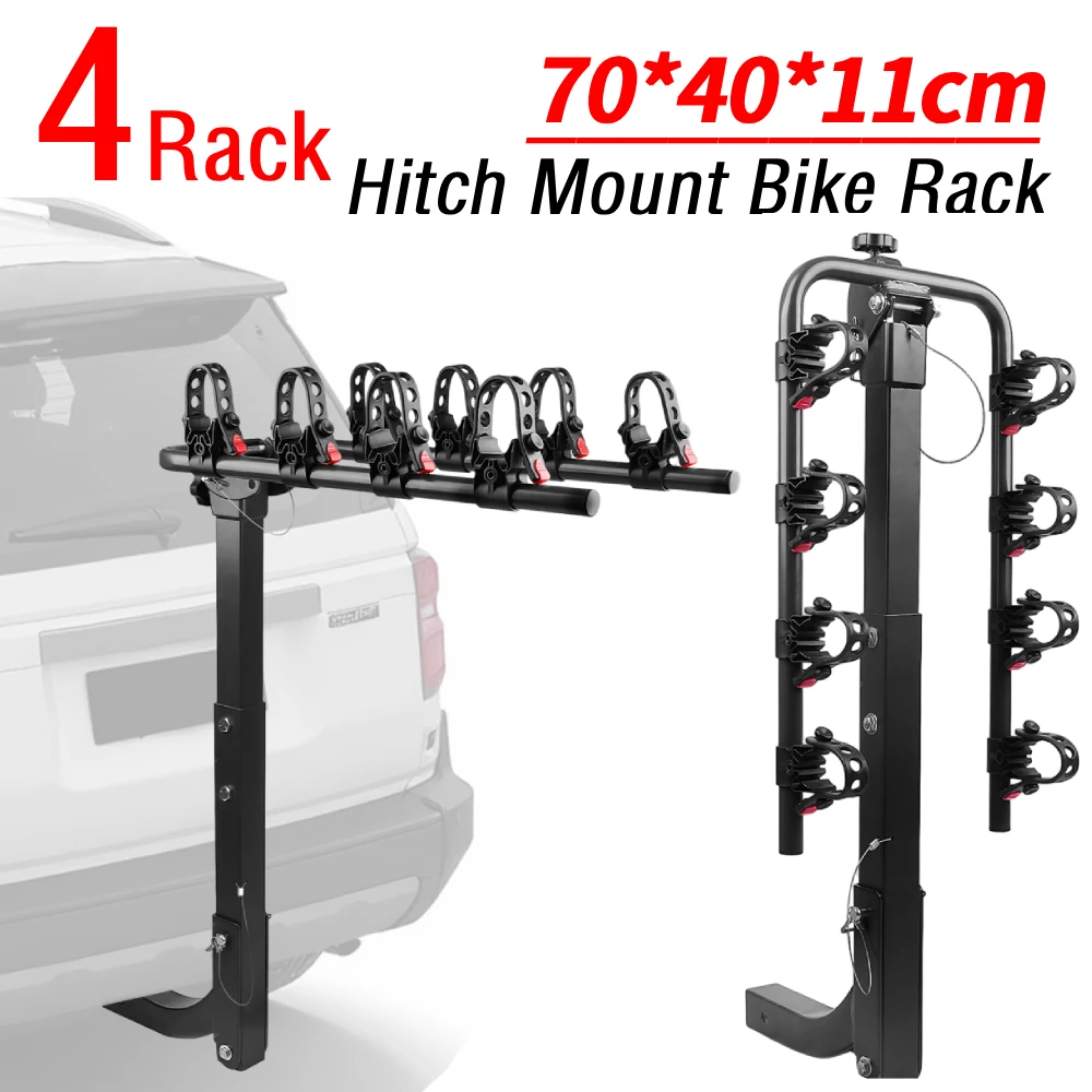 

Hitch Mount Bicycle Rack Carrier Foldable Bike Carrier Rack Bicycle Carrier for Cars Trucks SUVs and Minivans