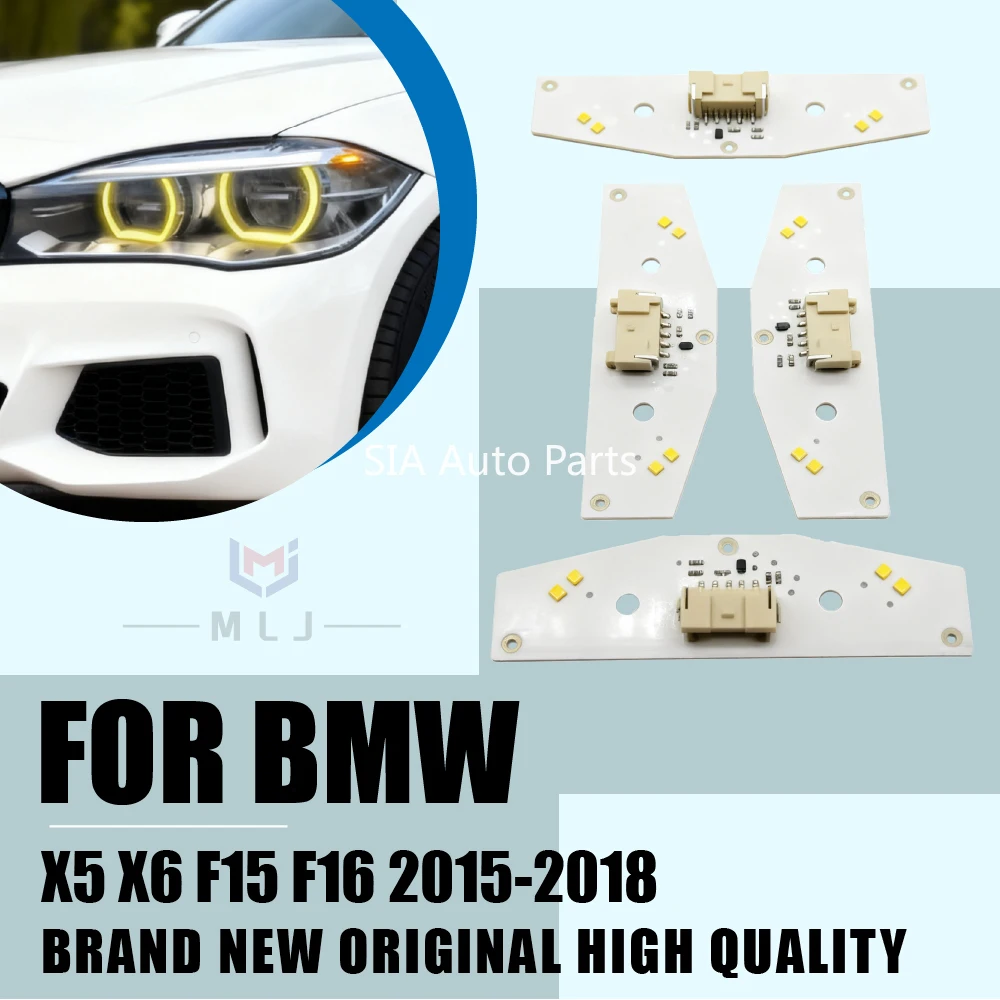 

Для BMW X5 X6 F15 F16 2014-2019 светодиодный чип DRL Angel Eyes Модификация цвета автомобильного света Автомобильные фары Балластный чип Лимонно-желтый