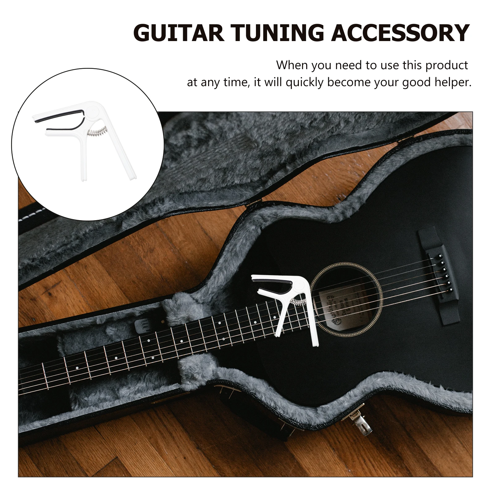 

Capo for Base Guitar Clamp Acoustic Instrument Accessories Guitars Accessory Ton Clamps