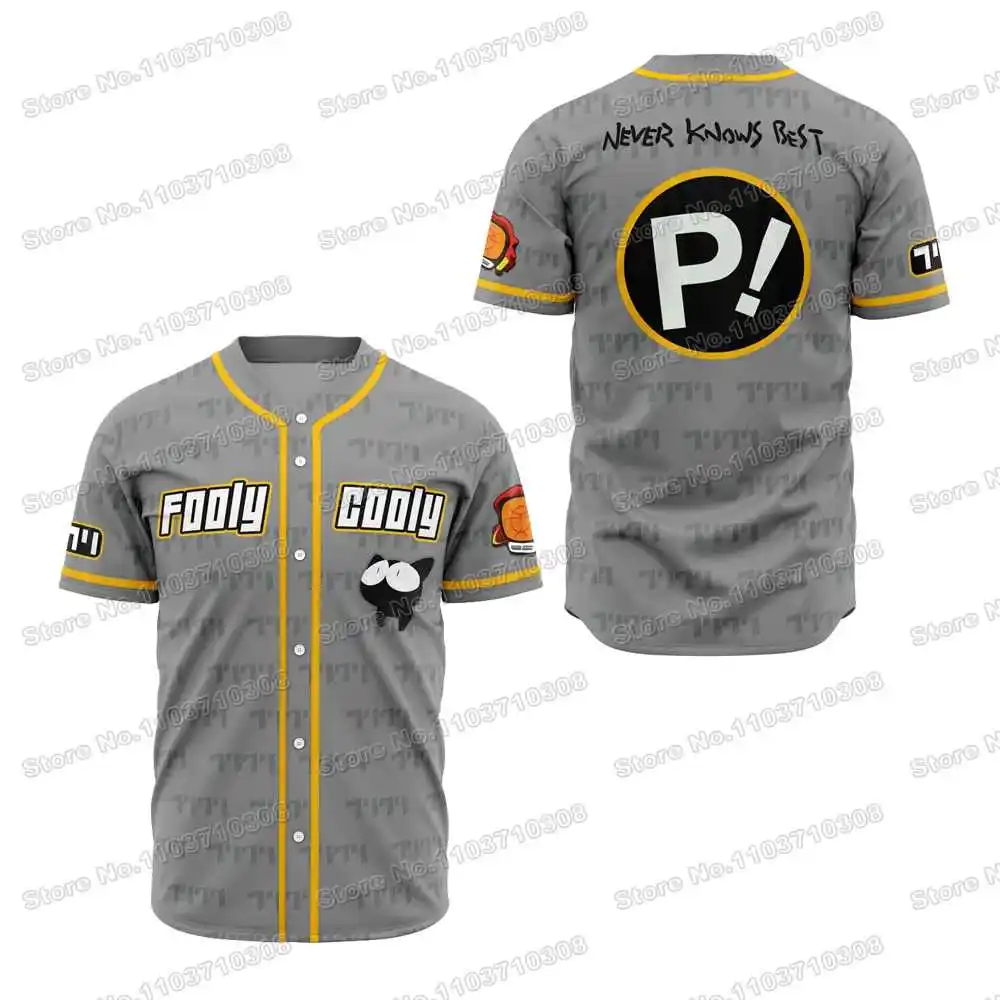 

3th Popular Cartoon Anime Customizable Game Baseball Golf Fishing Camping Running Jersey Shirt T-shirt Printing Name Number