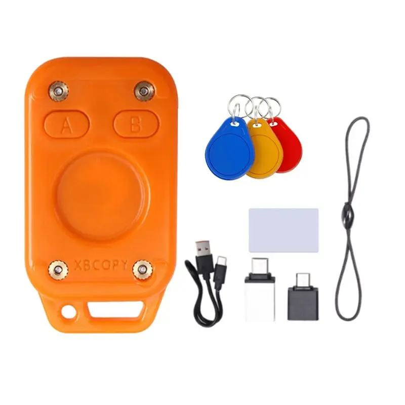 B29C-Chameleon Ultra RFID Emulator Restart Chameleon V2.0 125Khz 13.56Mhz Reader 3CUID Keychain+ 1UID White Card Duplicator