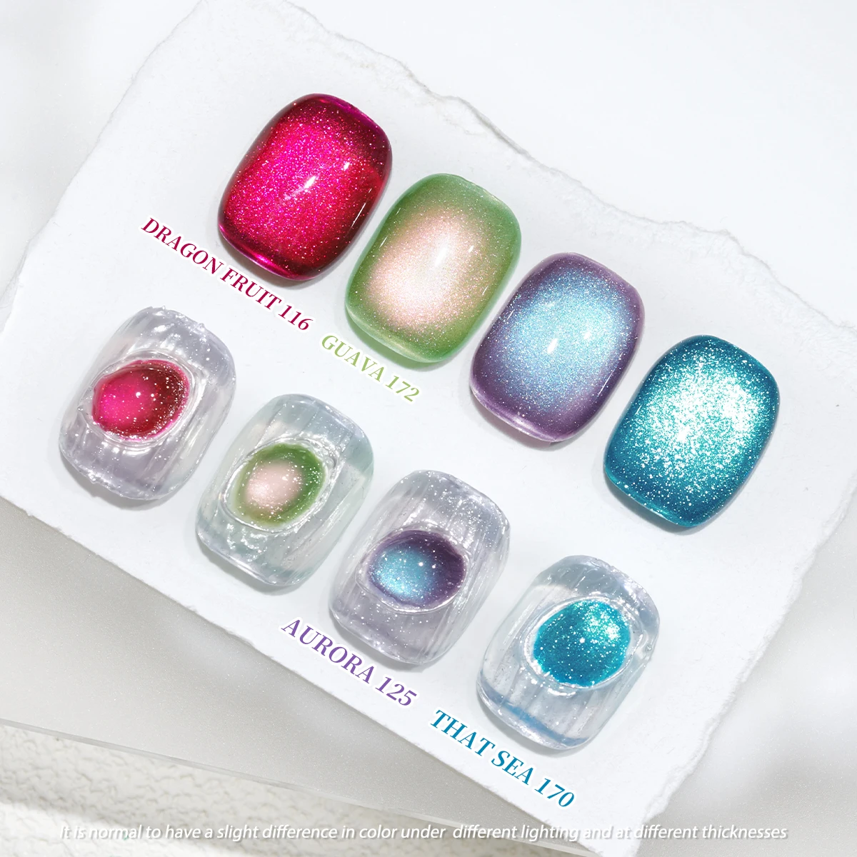 4Colors 15ml New Popular Cat Eye Nail Gel Polish Semi Permanent Nail Art Soaking UV LED Nail Salon DIY Nail Salon Gel