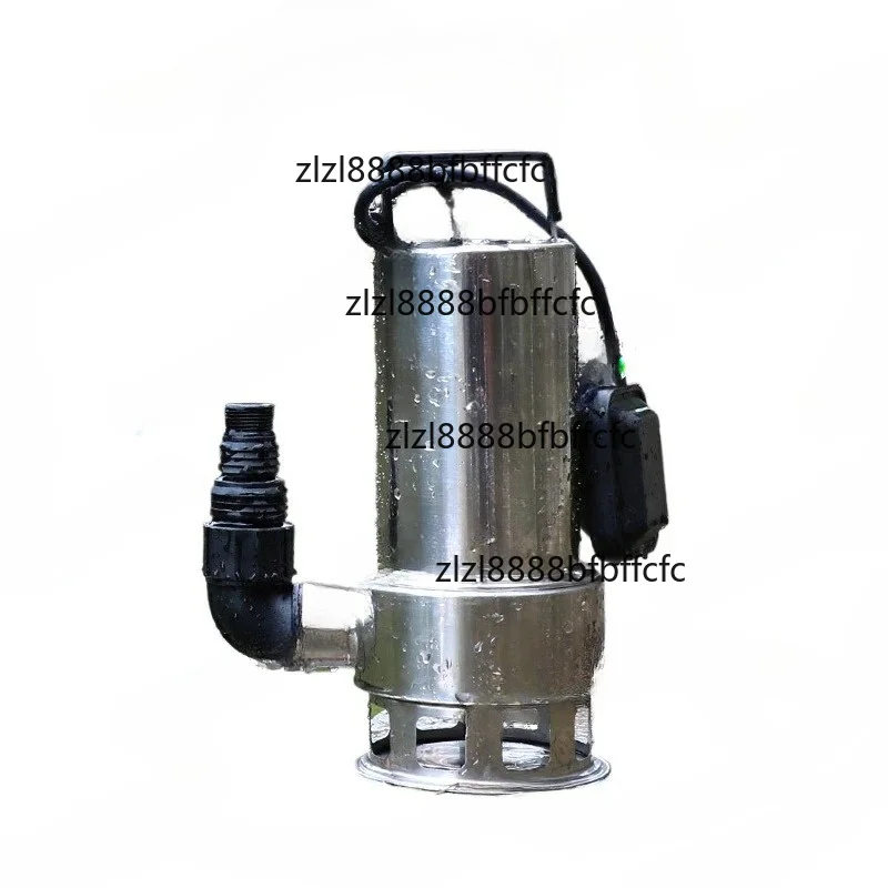Suitable for 220V high flow small household well water agricultural irrigation sewage submersible pump