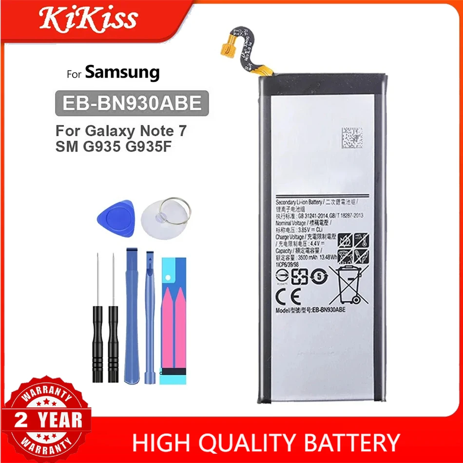 

EB-BN930ABE EB-BN935ABA EB-BN935ABE Аккумулятор 3500 мАч для Samsung Galaxy Note 7 Note7 Batterij + наборы инструментов