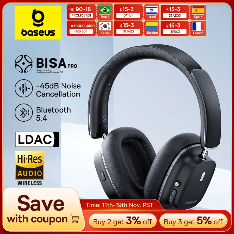 Bluetooth-наушники Baseus Bowie