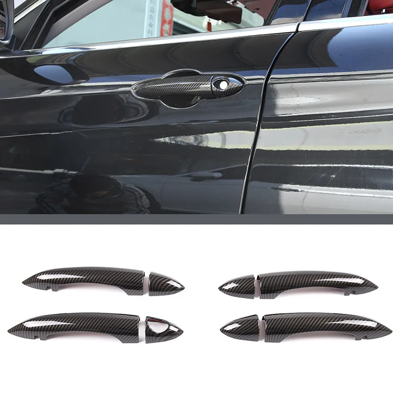 Abs Koolstofvezel Voor Alfa Romeo Stelvio 2017-2020 Auto-interieur Trim Sticker Accessoires Auto Modificatie Auto Styling