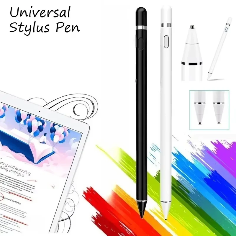 Universal Stylus Pen  Original Active Capacitor Pencil for Xiaomi Pad/Redmi Pad, IPad/iPhone, IOS/Android, Mi Pad 6 Phone Touch