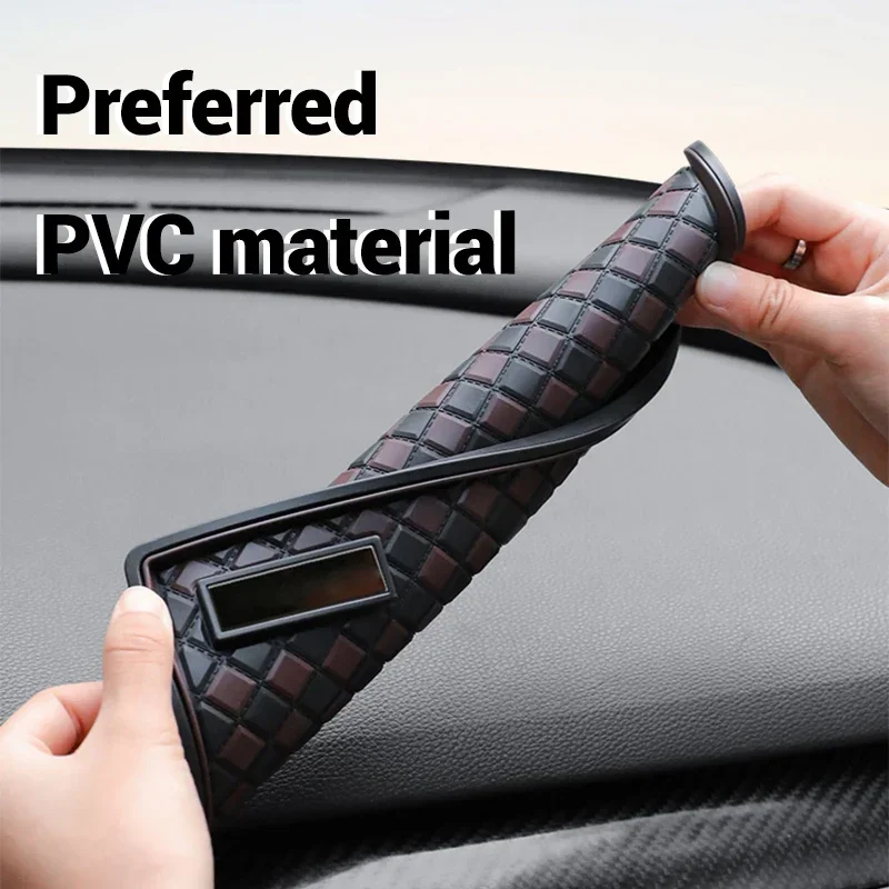 PVC Car Non Slip Mat Dashboard Phone Anti Slip Gel Pad For Porsche Panamera 918-Spyder 928 968 Macan 911 718 Boxster Cayenne 944