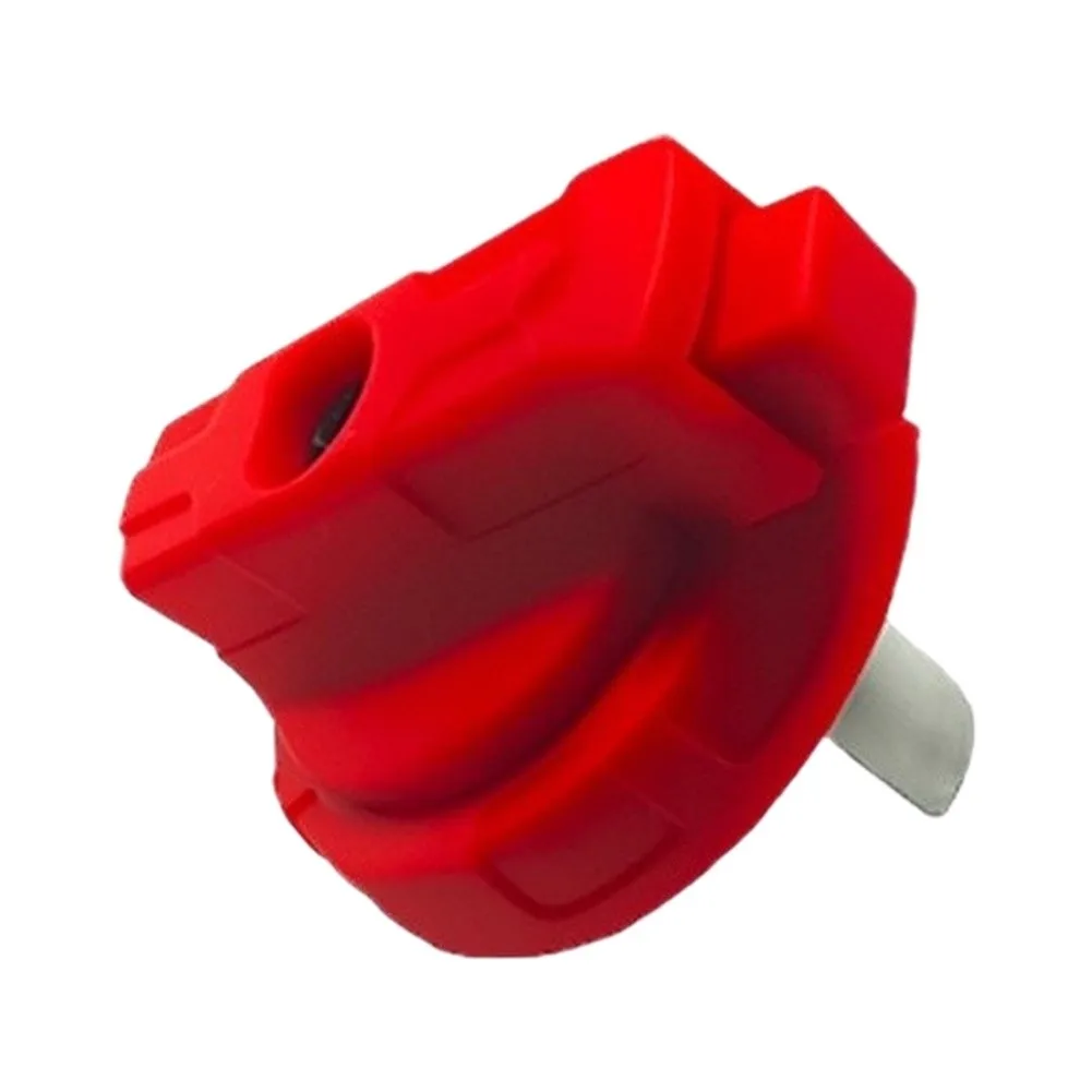Adjustable Iron for chainsaw Chain Tensioner Knob 43mm Dia x 45.5mm H with 18mm Shaft and 4mm Fixing Pin for Stability
