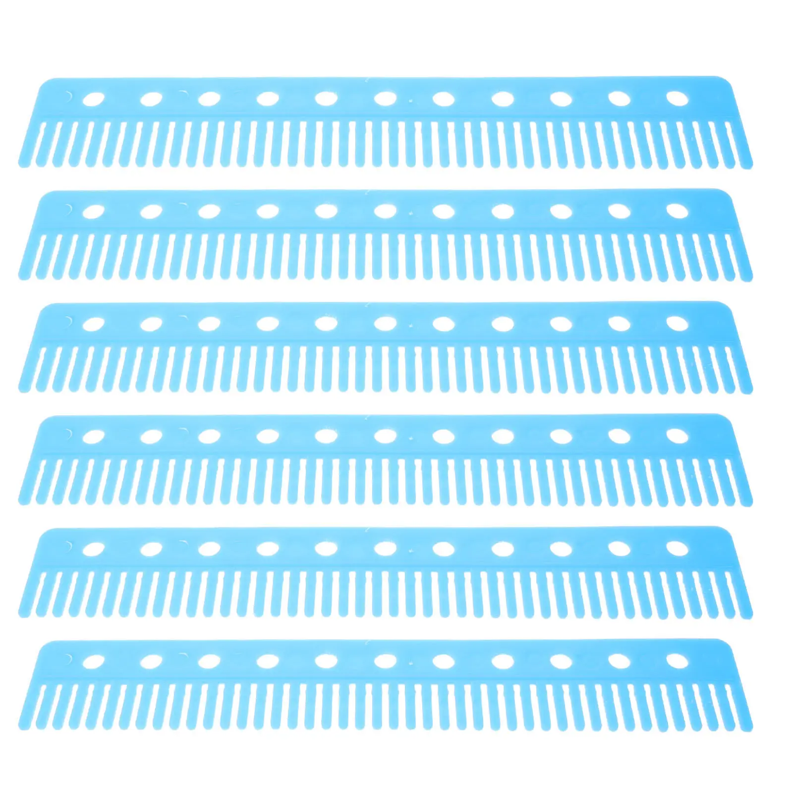 

6Pcs Adjustable Plastic Drawer Dividers Stable Storage Bin Partition Inserts Easy Installation Plastic Crate Organizer Dividers