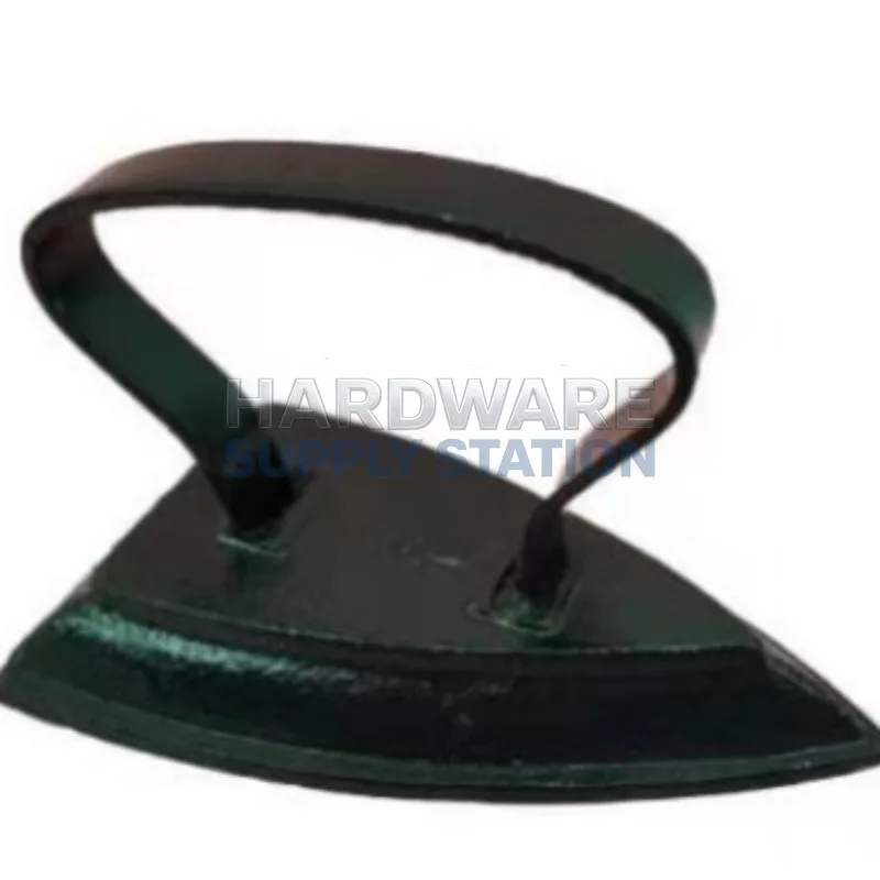 

1pc 456# Thickened Cast Charcoal Iron, Heat-Resistant Non-Electric, Special Tool with Wooden Handle for Africa