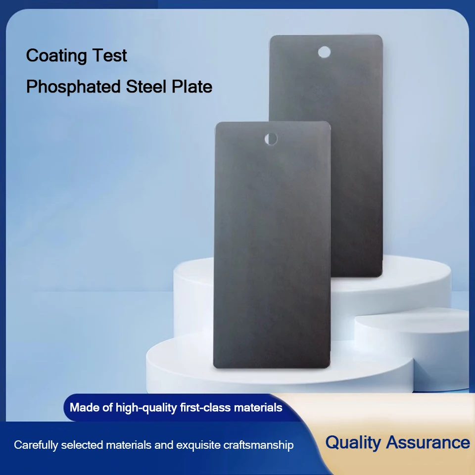 25pcs Spray Painting Color Cards & Test Panels -Phosphated Steel Substrates for Accurate Color Matching, Coating Quality SD-5