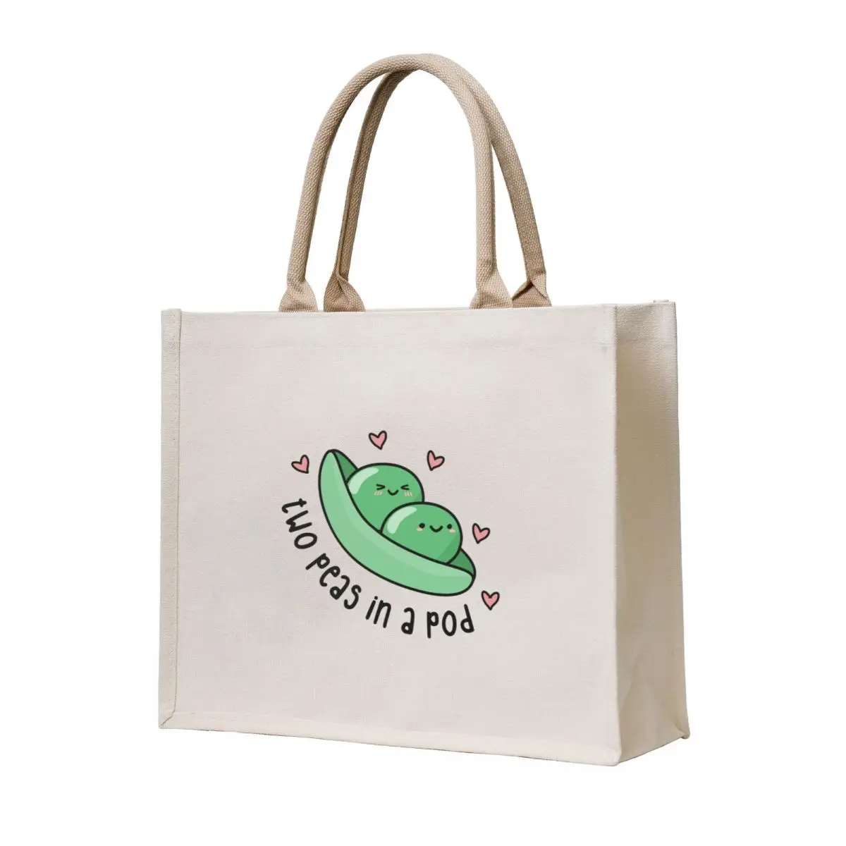 

two peas in a pod Tote Bag canvas bags hand bags Eco bag Women's shopping bag