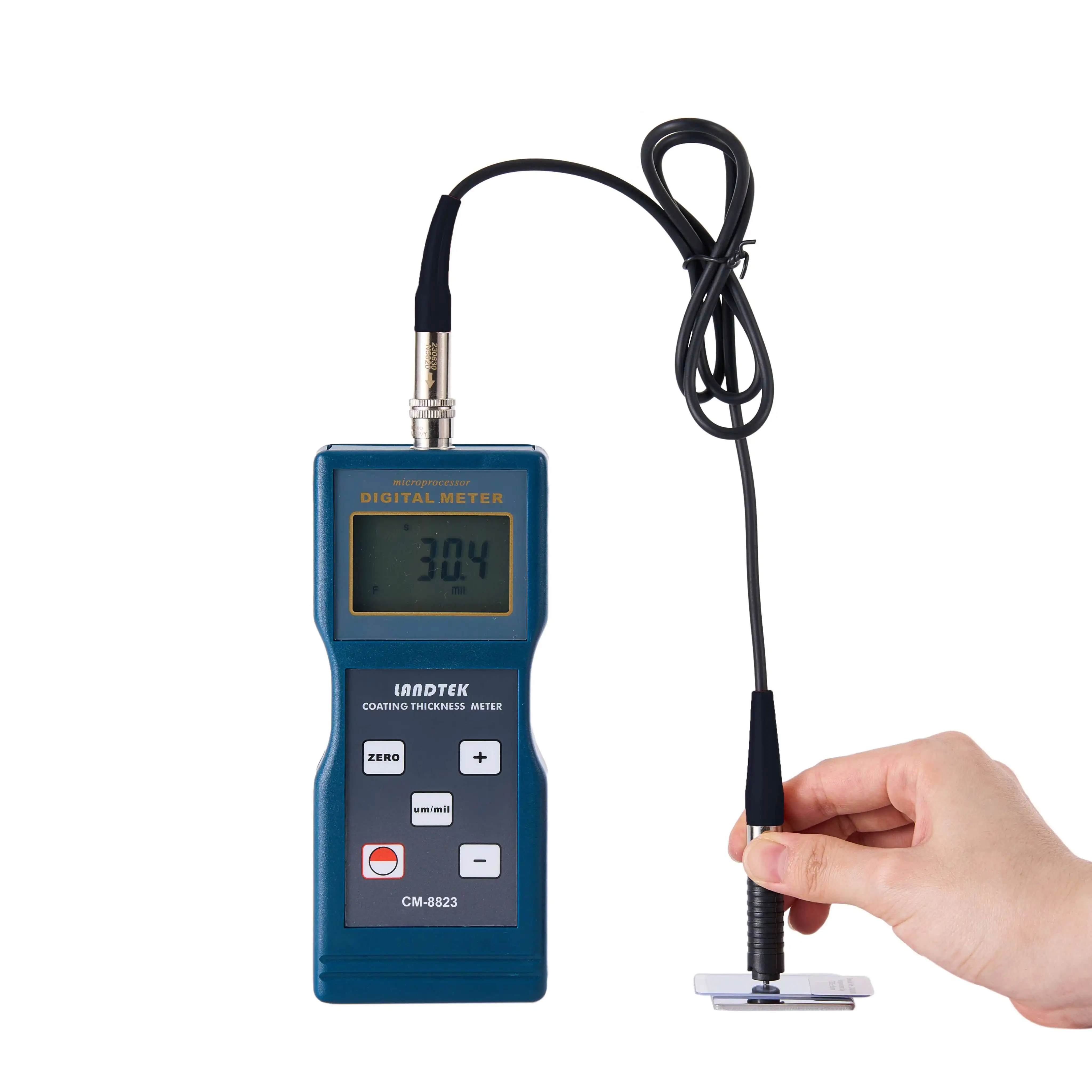 Digital Display coating thickness gauge CM-8823 coating paint thickness gauge 0 ~ 1000µm anodic oxidation layer thickness gauge