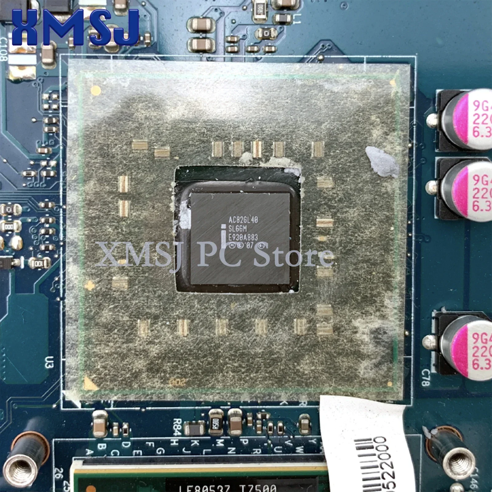 Imagem -05 - Xmsj-placa-mãe Portátil para Toshiba Satellite Placa Principal para o Satélite L500 L505 K000083120 K000083110 Ddr2 Cpu Livre