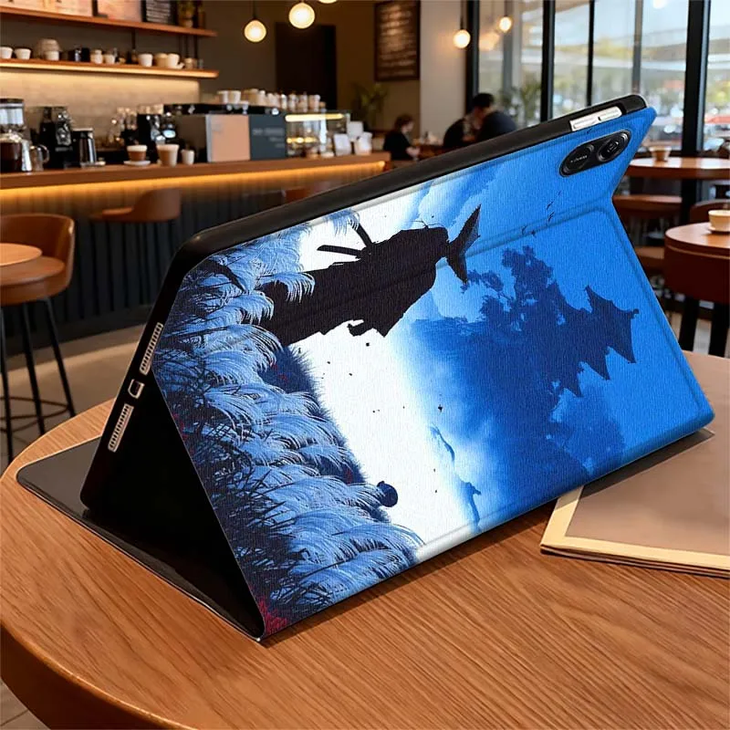 Anime Samurai design For Huawei MatePad Air SE Pro M6 M5 M2 T10s T5 10 11 12.6 11.5 12 X 10.8 Inch 10.1 Tablet Case