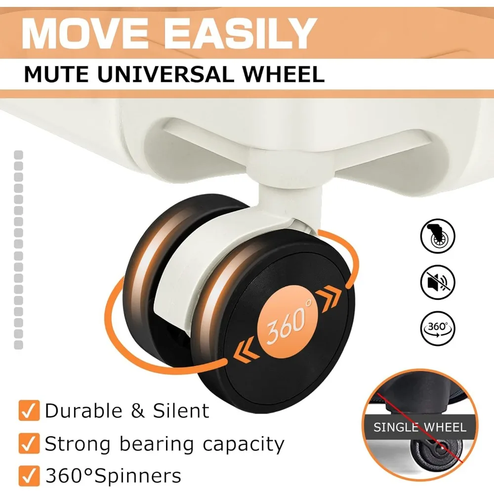 حقيبة صلبة مقاس 28 بوصة من PC+ABS بإطار من الألومنيوم وقفل TSA وعجلات دوارة مزدوجة