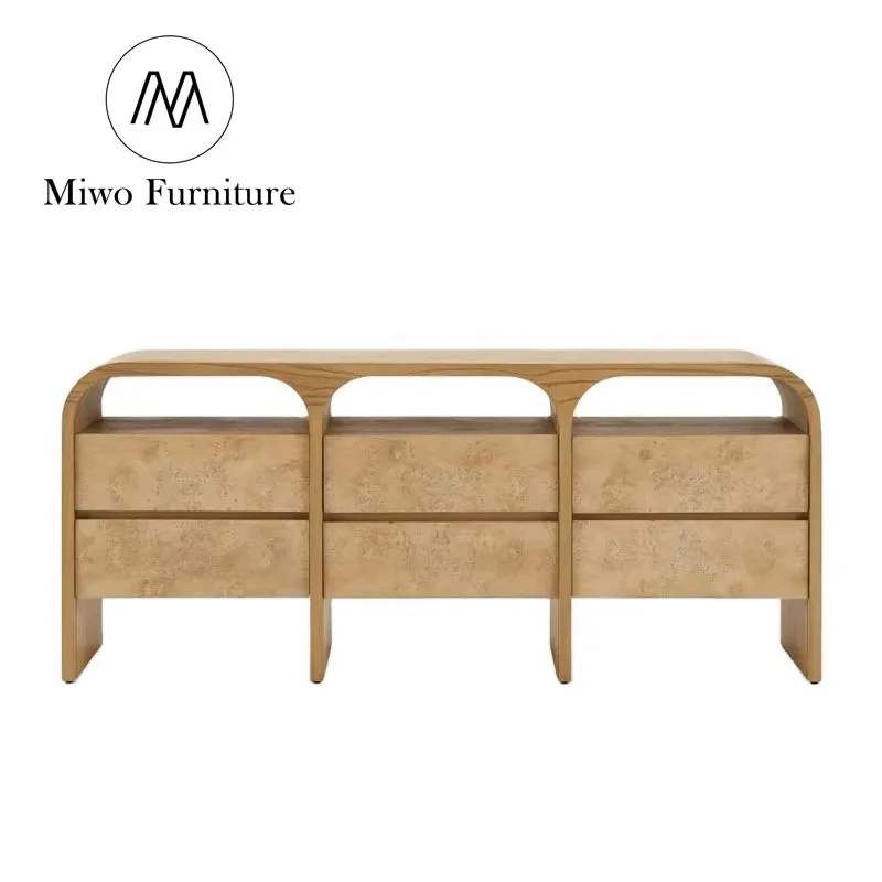 

Modern Traditional Design Wood Drawer Storage Media Console Bedroom Buffet Side Cabinets Living Room Side Cabinets Custom