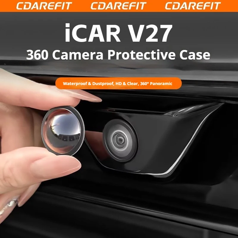 

For Chery ICAR V27 Car Dedicated Camera Protection Cover 360° Panoramic Upgrade Anti-fog Function Camera Lens Protective Cover