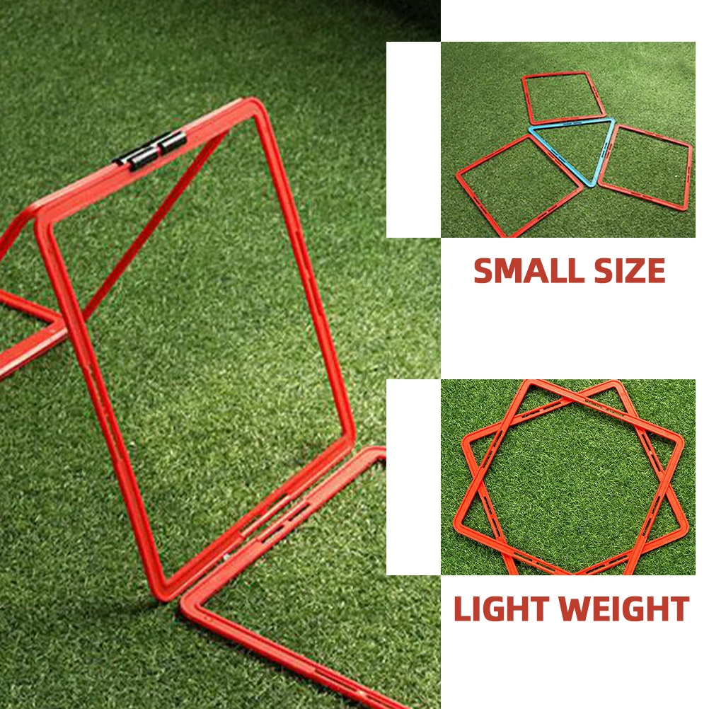 

6 Pcs Football Training Circle Soccer Agility Rings Equipment Composite Material Circles for Hoops Work Kit